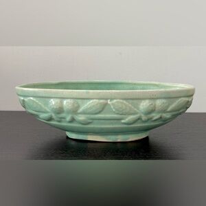 Vintage green pottery